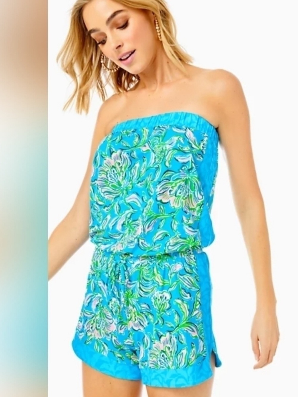 Lilly Pulitzer Rikki Strapless Romper